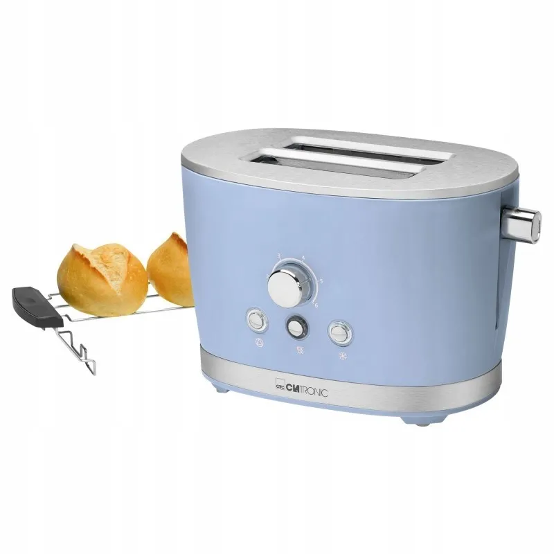 Тостер Clatronic TA 3690 Blue : насолоджуйтесь хрусткими тостами щоранку